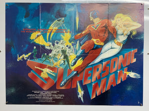 Supersonic Man - Original 1979 UK Quad Poster