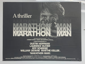 Marathon Man - Original 1976 UK Quad