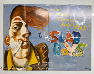 Original 1997 The Slab Boys Uk Quad Poster