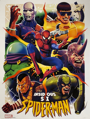 Spiderman - Licensed Screen Print - Artist Proof - Tom Walker