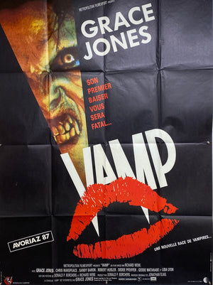 1987 VAMP original French Grande Poster