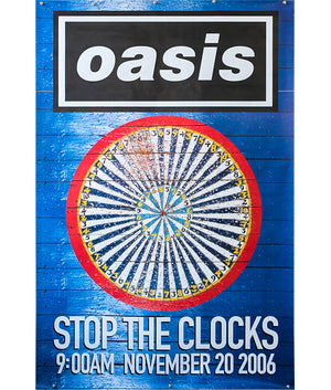 Oasis - Stop The Clocks - Original 2006 Promo Poster