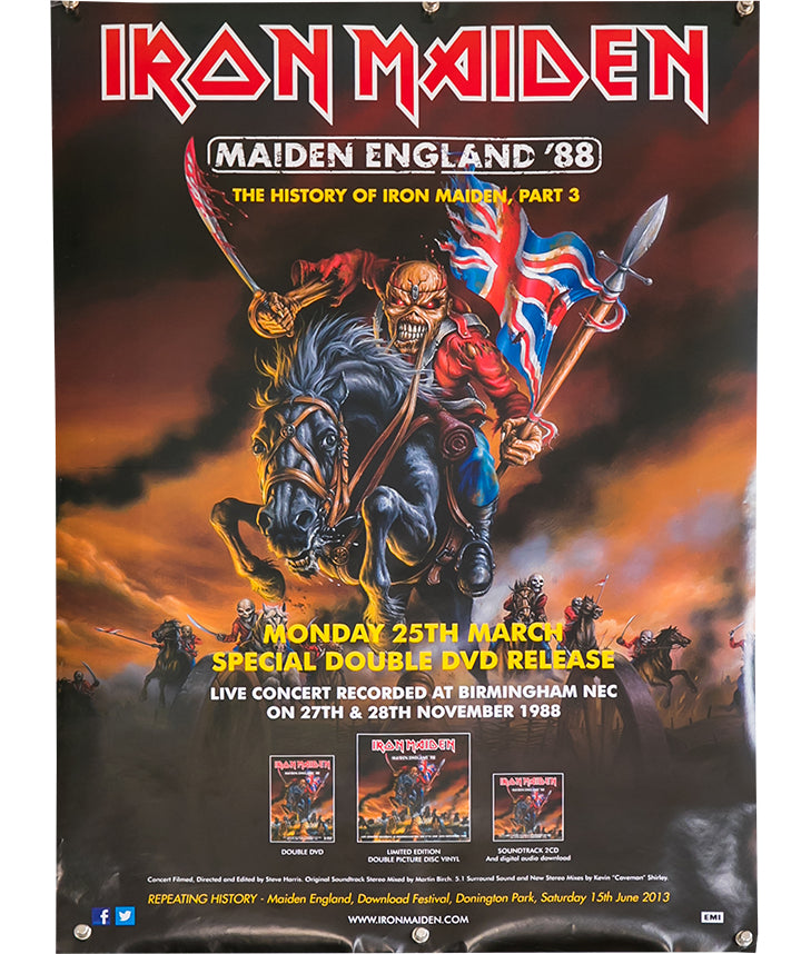 Iron Maiden - Maiden England '88 – Poster Freaks