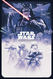 Star Wars: The Empire Strikes Back - Blue - Licensed Screenprint - Artist Proof - Tom Walker