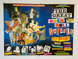 The Sex Pistols – The Great Rock ‘N’ Roll Swindle - 1980 - Original UK Quad