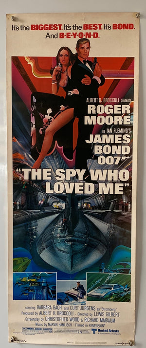 The Spy Who Loved Me - James Bond: 007 - 1977 - Original US Insert