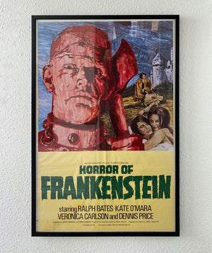 The Horror of Frankenstein - Framed Poster